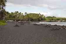 Kailua-Kona: nature, black, Sand
