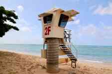 Kailua-Kona: beach, Tower, Lifeguard